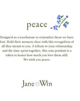 Peace Original 18" Drawn Link Jewelry - Necklaces Jane Win