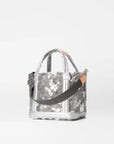 Empire Tote Small Matte Silver/ Silver Metallic Camo Tote & Satchel MZ Wallace