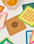 English Word Coaster Home Decor - Tabletop Drinks On Me