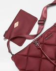 Medium Madison E/W Tote Claret