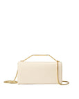 Barre Clutch Off White Patent Leather Clutch Veronica Beard