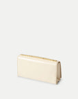 Barre Clutch Off White Patent Leather Clutch Veronica Beard