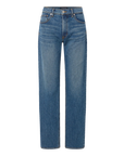 Harley Arc-Leg Jean Rebel Blue Denim - Straight Veronica Beard
