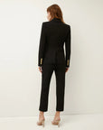 Miller Dickey Jacket Black/ Gold Buttons Jackets - Blazers Veronica Beard