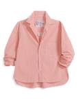 Silvio Untuckable Button Down Peach Stripe Tops - Button Down Frank & Eileen