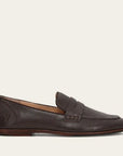 Faith Loafer Dark Brown Flats - Loafer Frye