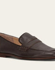 Faith Loafer Dark Brown Flats - Loafer Frye