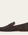Faith Loafer Dark Brown Flats - Loafer Frye