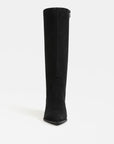 Yulia Knee High Boot Black Suede Knee High Boots Sam Edelman