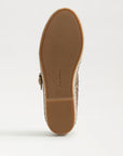 Mackie Mesh Espadrille Mary Jane Brushed Gold Cyprus Tan Flats - Ballet Sam Edelman