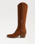 Wyatt Knee High Boot Frontier Brown Suede Knee High Boots Sam Edelman