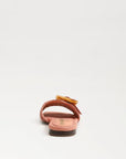 Bambi Slide Sandal Coral Raffia Sandals - Flat Sandals Sam Edelman