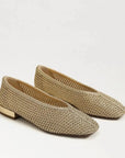 Kasey Knit Ballet Flat Amber Gold Flats - Ballet Sam Edelman