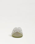 Bay Jelly Slide Sandal Clear/Green Sandals - Flat Sandals Sam Edelman