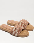 Miya Slide Sandal Brown Multi Sandals - Flat Sandals Sam Edelman
