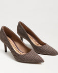 Vienna Pointed Toe Heel Pecan Tweed Sandals - Heeled Sandals Sam Edelman
