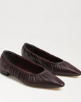Essex Ballet Flat Leather French Burgundy Flats - Ballet Sam Edelman
