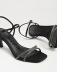 Presley Glam Kitten Heel Black Sandals - Heeled Sandals Sam Edelman
