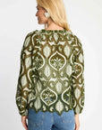 Miki Top Lace Green Tops - Blouses Caballero