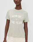 Mom of the Year Tee Light Sage/Pale Pink Tops - Tees Favorite Daughter