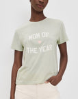 Mom of the Year Tee Light Sage/Pale Pink Tops - Tees Favorite Daughter