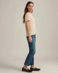 Mom of the Year Tee Gardenia/Baby Blue Tops - Tees Favorite Daughter