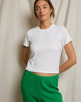 Fitz Tee White Tops - Tees perfectwhitetee