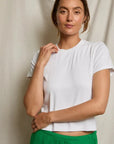 Fitz Tee White Tops - Tees perfectwhitetee