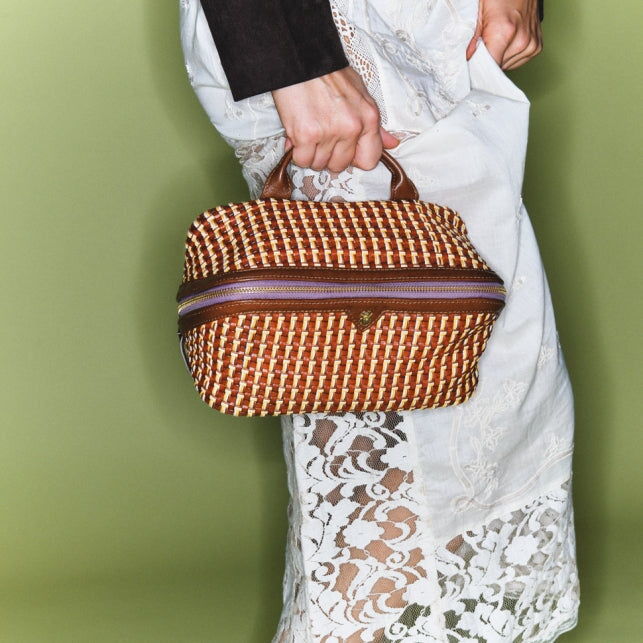 Fusealis Woven Leather Charlotte Case – Peter Kate