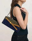 Colorblock Dash Clutch