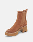 Hawk H2O Chestnut Suede Shoes - Boots - Booties Dolce Vita 
