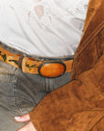 Suede Belt Honey Belts Claris Virot