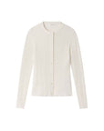 Fisher Cardigan White Sweater - Cardigans A.L.C