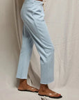 Jamaica Beach Fleece Drawstring Pant Powder Blue Pants - Sweatpants perfectwhitetee
