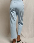 Jamaica Beach Fleece Drawstring Pant Powder Blue Pants - Sweatpants perfectwhitetee