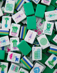 Jasmine Mahjong Tiles Home Decor - Games Oh My Mahjong