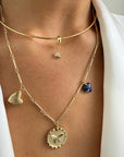 Ash Necklace Gold PB Necklaces Jennifer Zeuner