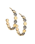 Bea 1" Hoops Gold PB Earrings Jennifer Zeuner