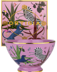 Jungle Ceramic Bowl Pink Home Decor - Bowls, Trays & Vases Ortigia