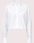 Kacey Cotton Lace Shirt Ivory Tops - Button Down Simkhai