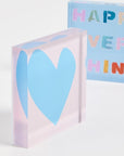 Block of Love Imperfect Heart Home Decor - Decorative Accents Kerri Rosenthal
