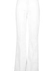 Ali High Rise Slim Flare Blanc Denim - Cropped & Ankle L'Agence