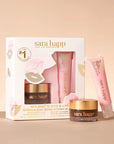 Let's Glow Lip Scrub & Shine Kit Beauty & Hair Sara Happ