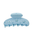 Lil Effing Clip Blue Petal Eyelet