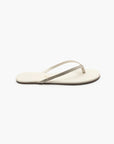 Infinity Lily Cream Sandals - Flip Flops Tkees