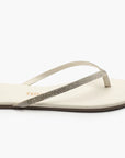 Infinity Lily Cream Sandals - Flip Flops Tkees
