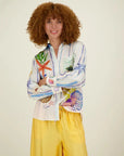 Isabel Printed Shirt Magic Ocean Tops - Button Down Me369