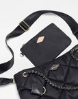 Medium Frankie Tote Black Tote & Satchel MZ Wallace