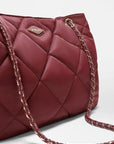 Medium Frankie Tote Claret Tote & Satchel MZ Wallace