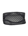 See Through Cosmetic Pouch Black Cosmetic UE
